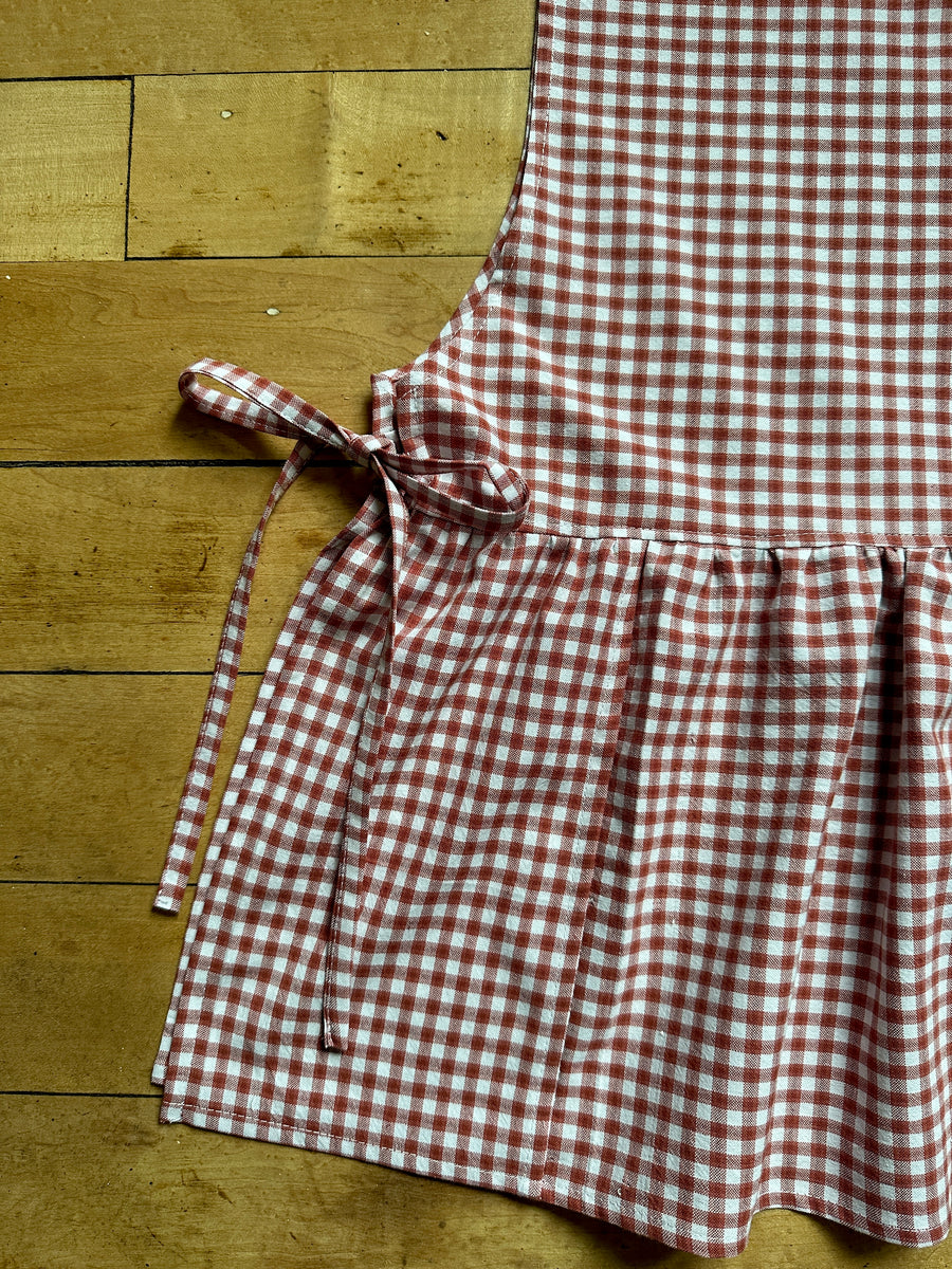 The Ada Smock in Red Gingham - Small